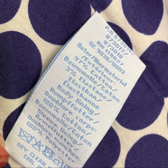 Boden Marina Jacket Blazer in Navy Sz 12R - Picture 9 of 10